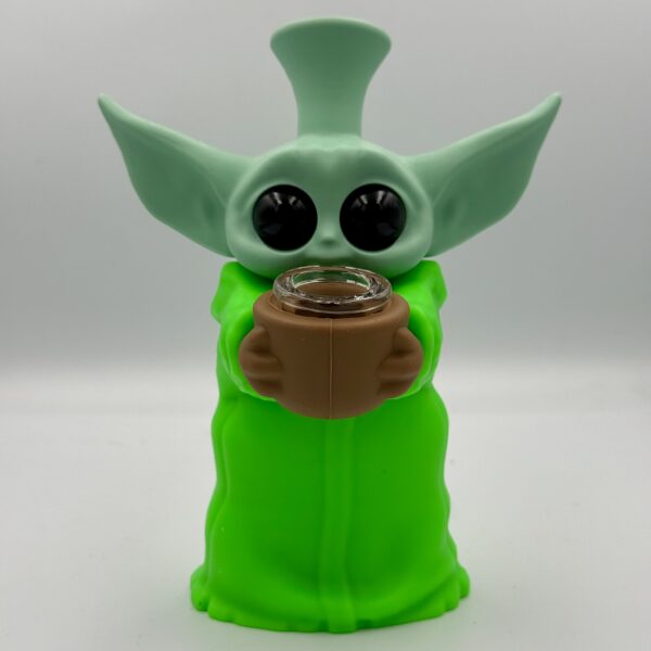 Baby Yoda - Bongo Fajka Wodna do palenia Bongos Star Wars - obrazek 3