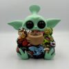 Baby Yoda - Bongo Fajka Wodna do palenia Bongos Star Wars - obrazek 3