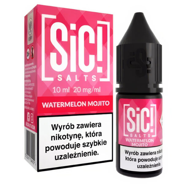 SiC! Liquid Salt Sól - Watermelon Mojito (Arbuz Mojito)